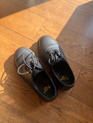 1461 QUAD GLOSS THICK-SOLED LEATHER OXFORD SHOES