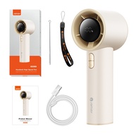 JAMAY พัดลมแบบพกพา อายุการใช้งานแบตเตอรี่ 12 ชั่วโมง ความเร็วลมที่แข็งแกร่งซุปเปอร์จาก 1 ถึง 199 ระด