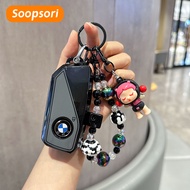 Soopsori For Bmw x1 30e X5 ix i7 X7 New 7 Series 530 525 2024 2025 i5 i3 ix3 Key Holder Key Cover Ke
