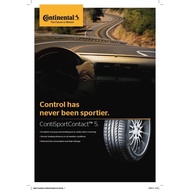 255/55/18, 235/35/19 CONTINENTAL SPORT CONTACT 5 NEW TYRE TIRE TAYAR