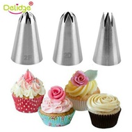 Spuit 1M 2D 2F spuit dekorasi kue tart spuit bunga ercream snless import