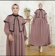 BISA COD || ALISHA MUSLIM FASHION SALE CUCI GUDANG GAMIS ROMPI GAMIS HITAM GAMIS PUTIH GAMIS CERUTY GAMIS CREP