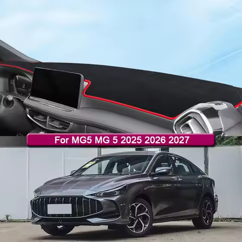 Car Styling For MG5 MG 5 2025 2026 2027 Car Dashboard Protective Mat Shade Cushion Pad Rose Carpet M