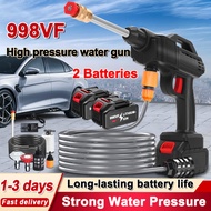 Water Jet 998VF Cordless Car Washer High Pressure Lithium Battery Household Portable Outdoor Wash Ca