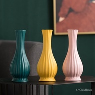 🚓Simple Modern New Chinese Retro Vase Decoration Creative Flower Arrangement Living Room Dining Table Altar Porcelain De