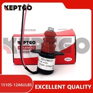 12V 1510S-12A6ULBS Fuel Shut Off Stop Solenoid Valve For Woodward