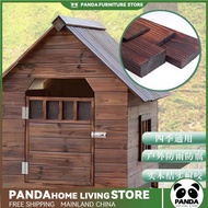 PANDA All-Season Wooden Dog House Outdoor Rainproof Dog House Outdoor Dog Cage Dog House Type Dog Ho