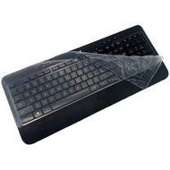 Ultra Thin Desktop PC Silicone Clear Keyboard Cover Skin Protector Compatible for Logitech MK540 MK5