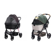 IBIYAYA Retro Luxe Pet Stroller Luxury Pet Stroller