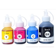 ORIGINAL BT5000 BTD60BK PREMIUM INK DYE INK REFILL INK BLACK 100ML CYAN MAGENTA YELLOW 100ML COMPATI