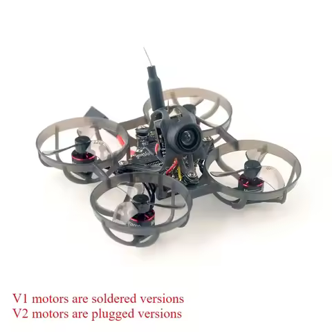 HappyModel Mobula6 2024 V2 1S 65mm Micro Whoop Quad Built-in Serial ELRS 2.4G