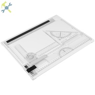 Portable A4 Drawing Board Drafting Table Nonslip Architectural Drafting Tool Set Versatile Architect