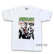 แขนสั้น Green Day เสื้อยืดวงร็อค กรีนเดย์ เสื้อวง เสื้อยืดกรีน เดย์ เสื้อวินเทจ เสื้อยืด