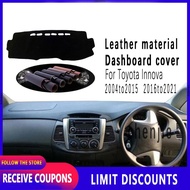 【ready stock】For Toyota Innova 2004-2015 2016-2021 Leather dashboard cover pad Sun Protection mat su