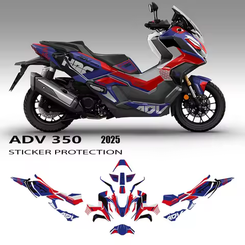 ADV350 2025 Accessories 2024 Motorcycle Accessories Full Graphic Kit Decal Sticker Protective Access