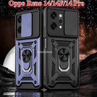 Oppo Reno 14 5G Phone Case For Oppo Reno 14 Pro 14Pro 14F Reno14 4G 5G Shockproof Armor Casing Push 