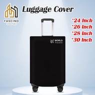 【SG】24in 30in Travel Luggage Cover Waterproof Suitcase Protector Scratch-Resistant
