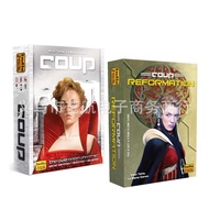 Foreign Trade English Version COUP COUP Change Board Game Board Game Solitaire Toy Casual Chessboard