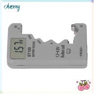 CHERRY Digital Battery Checker, Digital Display Universal Compatibility Digital Battery Tester, Smal