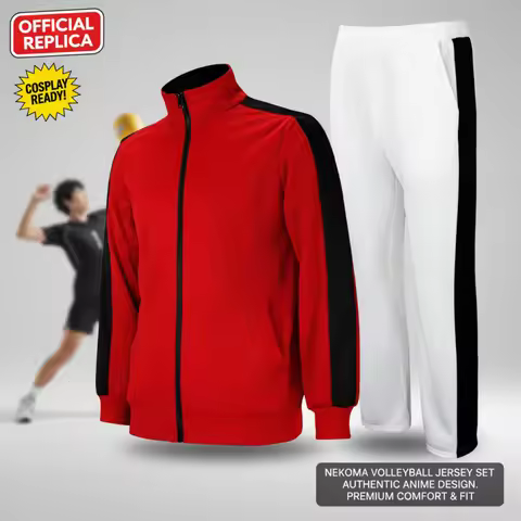 ☆SunlCos Anime Haikyuu Cosplay Costumes Nekoma Volleyball Jersey Jacket Karasuno Aoba Johsai MSBY Sc