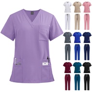 Can Issue Uniform Invoices~Doctor Nurse Work Surgical Clothing Hand-Washing Room Straight Pants Soli