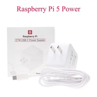 Original Raspberry Pi Power Supply 5.1V 5A Adapter 27W USB-C Support PD Standard Power Charger US/UK