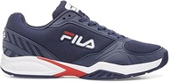 Fila Men's Volley Zone Shoes White/Silver/White 8.5 US