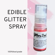 CLASSIC RED | EDIBLE GLITTER SPRAY | 100% FOOD GRADE