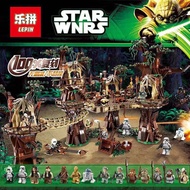 DHL Lepin 05047 Star Toys Wars Compatible Leing 10236 Ewok Village Wars Set Building Block Bricks Ki