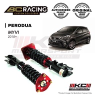 Perodua Myvi New 2018+ - BC Racing V1 Fully Adjustable Suspension / Coilover