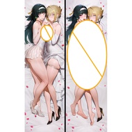 Zenless Zone Zero Yao Jiayin&Evelyn Double Printed Anime Pillowcase Bedroom Sofa Back Cushion Pillow