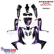 DINAMIK COVER SET HAYABUSA MODENAS , STICKER STAMPED WITH 2K CLEAR