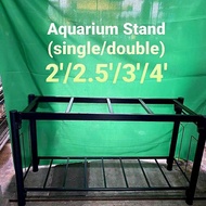 Stand Aquarium (Single / Double) 2' / 2.5' / 3' / 4'