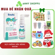 Sachi Anti-cavity spray for babies, Sachi tooth spray helps clean the oral cavity and protect teeth 