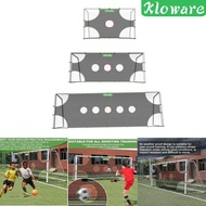 [Kloware] Soccer Training Aid Soccer Goal Target Nets Football Goalpost Practice Net Outdoor Sports 