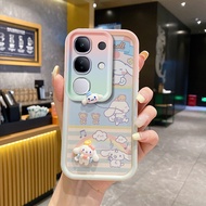 เคส Vivo Y29 4G สำหรับ Vivo Y29 4G【ลายการ์ตูนสามมิติตกแต่งฝาครอบเคสโทรศัพท์】