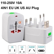 Universal Travel Adapter With 2 USB Ports AU EU UK US Power Charger Adapter Outlet Converter Socket Plug Adaptor Connector