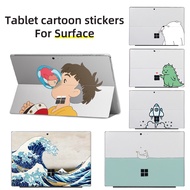 Laptop Stickers for Microsoft Surface Pro 5 Pro 6 Pro 7 Pro8 Skin Super Slim Computer Stickers Fiber Matte for Surface go 1 2 3 Cover Decal