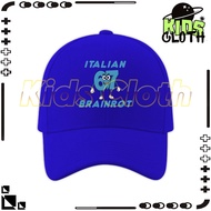 CUSTOM ANOMALI ITALIAN 67 BRAINROT CHILDREN'S BASEBALL CAP - ANOMALI ITALIAN 67 BRAINROT VIRAL CHILD
