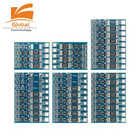 5S 21V 4.2V Balance Function Protection Board 68mA 5S Li-ion Lipo Battery Lithium 18650 Batteries Ba