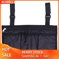 Aliwell Wheelchair Side Bags Large Capacity Beautiful Armrest Storage Bag New