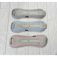 NEWEST potence Leg Bending 0.5kg (2 pieces) Foot Weights Hand Sand Weights