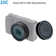 JJC Lens Protection Hood for Ricoh GR4 GR IV HDF Monochrome Camera MC UV Filter Cap with Cleaning Cl