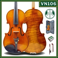 STEINHOLDT - Exquisitorius VN106 | 1716 Stradivarius Model Solid Wood Violin w/ Case and Freebies