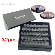 32/30pcs Dental Veneers Light Curing Composite Resin Anterior Dental Laboratory Material Dental Ante