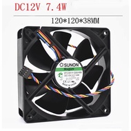 TAJUN Dell BTX Chassis Fan MFC0381V1-Q000-M99 12V7.4W YK550-A00