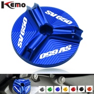 Oil Filler Cap For SUZUKI SV650 SV650S SV650A SV650X Motorcycle Engine CNC Aluminum Oil Drain Plug  
