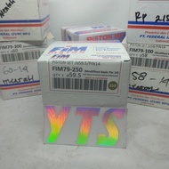 PISTON KIT FIM 79 PIN 14 MENTAH VIXION, MX KING, KLX,SONIC, CB (57-60)