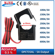 Split Core Current Transformer Manufactur Opct24al Opct35al 100/5 150/5 200/5a 250/5 400a 5a เปิด Ac Ct Clamp On Current Transform Sensor