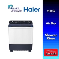 Haier 11KG Semi Auto Washing Machine Twin Tub HTW110-M1217